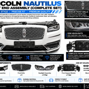 Codex 图像 2026年9月11日 14_34_40 Lincoln Nautilus Front End Assembly Complete Set