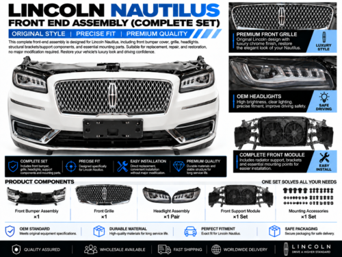 Codex 图像 2026年9月11日 14_34_40 Lincoln Nautilus Front End Assembly Complete Set
