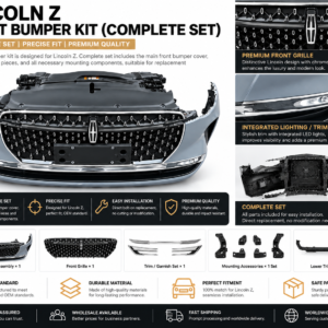 Codex 图像 2026年9月11日 15_02_15 Lincoln Z Front Bumper Assembly Complete Set