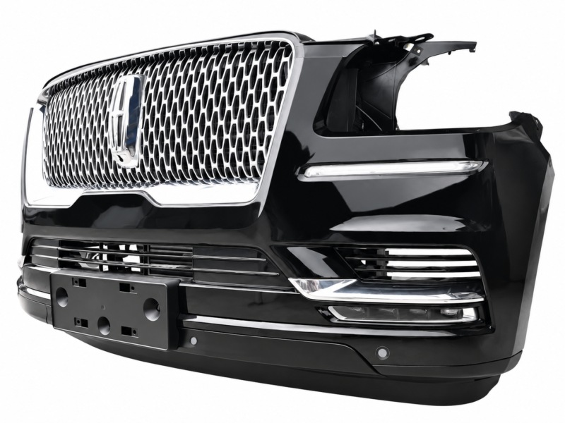 Codex 图像 2026年9月11日 15_13_56 Lincoln Navigator Front Bumper Assembly Complete Kit with Grille & Headlights