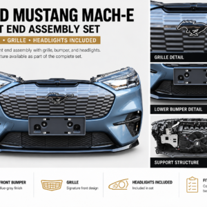 Codex 图像 2026年9月15日 11_27_39 Ford Mustang Mach-E Front End Assembly Set with Bumper, Grille & Headlights