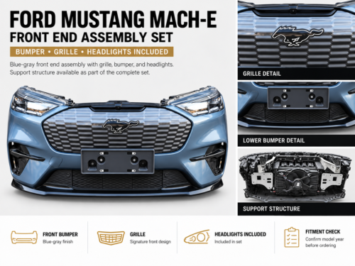 Codex 图像 2026年9月15日 11_27_39 Ford Mustang Mach-E Front End Assembly Set with Bumper, Grille & Headlights