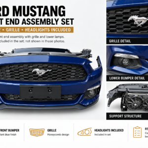 Ford Mustang Front End Assembly Set with Bumper, Grille & Headlights