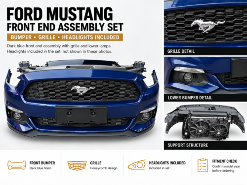 Codex 图像 2026年9月15日 12_14_39 Ford Mustang Front End Assembly Set with Bumper, Grille & Headlights