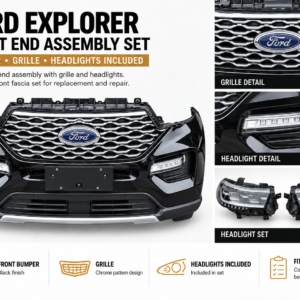 Codex 图像 2026年9月15日 12_43_49 Ford Explorer Front End Assembly Set with Bumper, Grille & Headlights