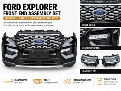 Codex 图像 2026年9月15日 12_43_49 Ford Explorer Front End Assembly Set with Bumper, Grille & Headlights