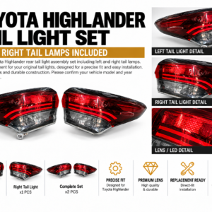 Codex 图像 2026年9月24日 16_22_54 Toyota Crown Kluger Rear Tail Light Assembly