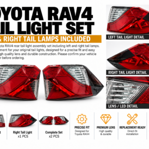 Codex 图像 2026年9月24日 17_05_48 Toyota RAV4 Rear Tail Light Assembly