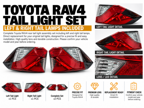 Codex 图像 2026年9月24日 17_05_48 Toyota RAV4 Rear Tail Light Assembly
