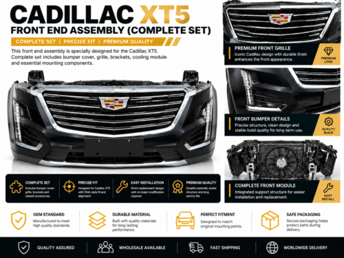 Codex 图像 2026年9月8日 16_37_14 Cadillac XT5 Front Bumper Assembly with Headlights