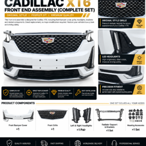 Codex 图像 2026年9月9日 11_39_10 Cadillac XT6 Front Bumper Assembly with Headlights