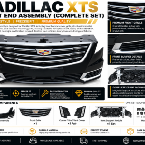 Codex 图像 2026年9月9日 12_56_22 Newest Cadillac XTS Front Bumper Assembly with Headlights