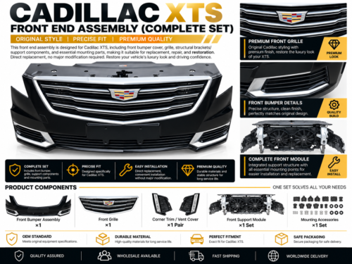 Codex 图像 2026年9月9日 12_56_22 Newest Cadillac XTS Front Bumper Assembly with Headlights