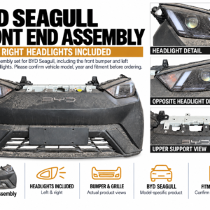 ChatGPT 图像 2026年9月28日 14_00_51 BYD Seagull Front Bumper Assembly Set Front Nose Kit Car Exterior Replacement Parts